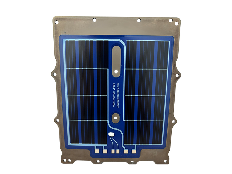 Flat electric heater for vehicle